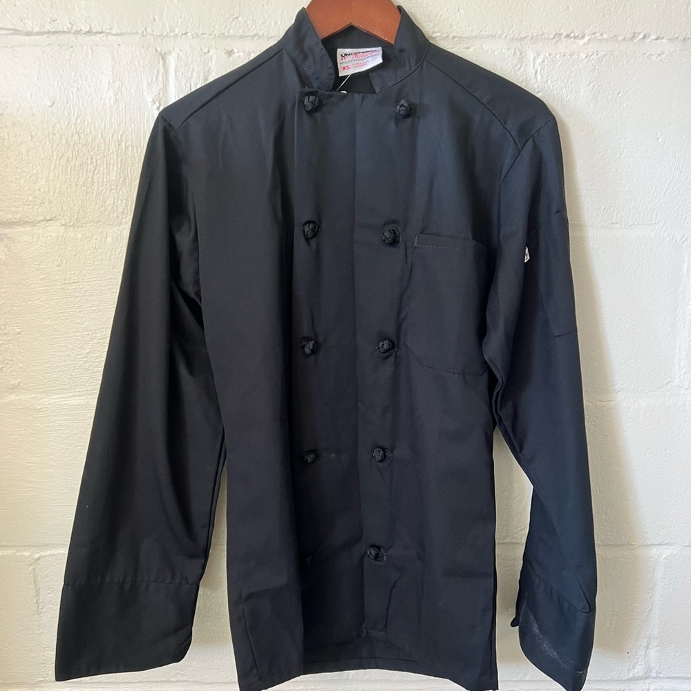 Uncommon Threads Black Long Sleeve Chef Jacket